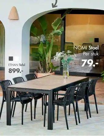 Casa Nomi Stoel Per Stuk Ethan Tafel aanbieding