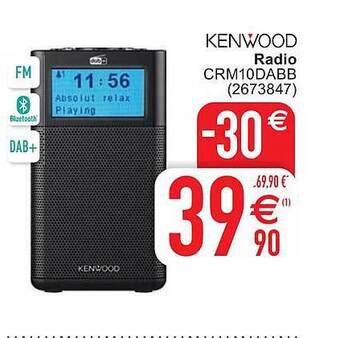 Cora Kenwood Radio Crm10dabb aanbieding