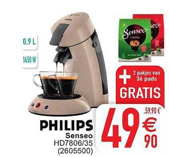 Cora Philips Senseo Hd7806 35 aanbieding