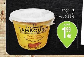 Cora Yoghurt aanbieding