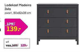 Ladekast Madeira 3xla