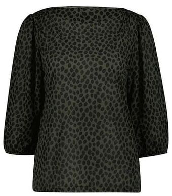 HEMA HEMA Dames T-shirt Cateau Olijf (olijf) aanbieding