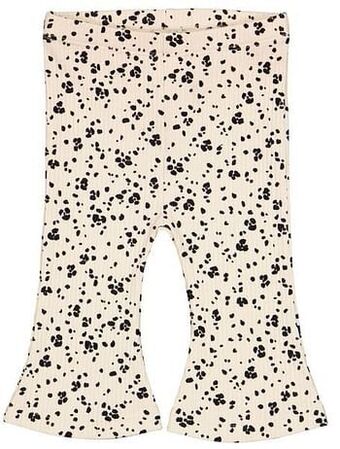 HEMA HEMA Babylegging Flared Katoen Stretch Rib Zand (zand) aanbieding