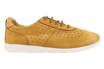 Berca Shoes Darkwood Veterschoen Dames Ultra Light/soft Volledig Leder - Camel aanbieding