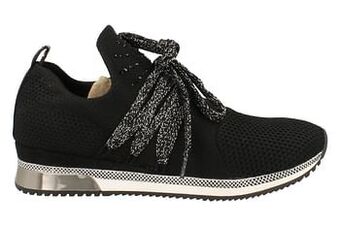 Berca Shoes Marco Tozzi Sneaker Laag Dames Sneakersock - Zwart aanbieding