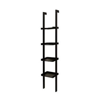 Leen Bakker Wandrek Falun (smal) - zwart - 180x36,5x32 cm - Leen Bakker aanbieding