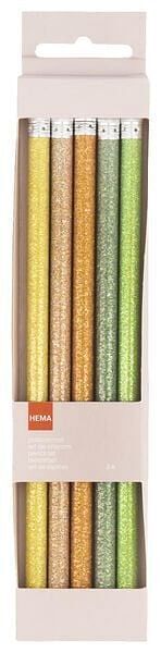 HEMA HEMA Potloden Glitter - 5 Stuks aanbieding