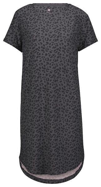 HEMA HEMA Dames Nachthemd Micro Luipaard Groen (groen) aanbieding