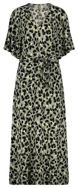 HEMA HEMA Damesjurk Nora Lang Felgroen (felgroen) aanbieding
