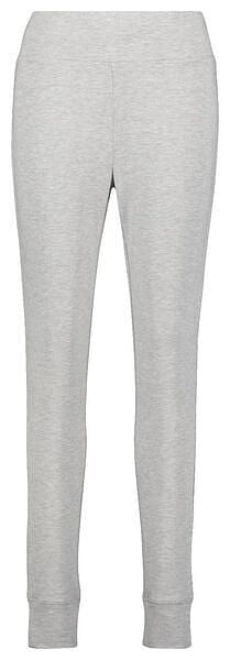 HEMA Dames Legging Viscose Grijsmelange (grijsmelange)