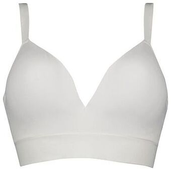 HEMA HEMA Voorgevormde Naadloze Bh Zonder Beugel Wit (wit) aanbieding