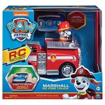 PAW Patrol Marshall RC Brandweerwagen