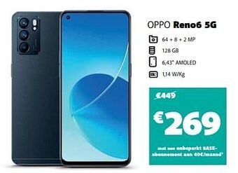 Base Oppo reno6 5g aanbieding