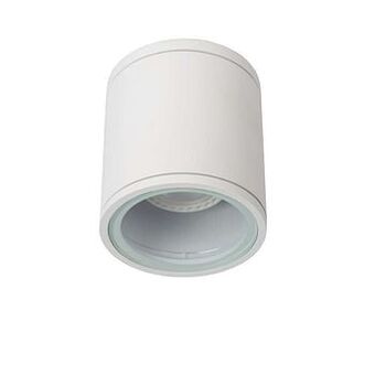 Leen Bakker Lucide plafondspot Aven - wit - Ø9 cm - Leen Bakker aanbieding