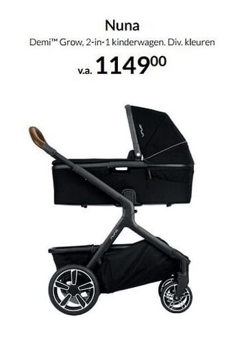 BabyPark Nuna demi grow, 2-in-1 kinderwagen aanbieding