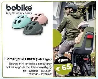 Europoint Fietszitje go maxi pakdrager aanbieding