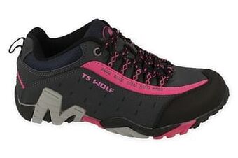 Berca Shoes Wolf Wandel-& Bergschoen Dames Extra Comfort - Zwart aanbieding