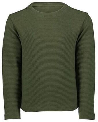 HEMA HEMA Kindertrui Legergroen (legergroen) aanbieding