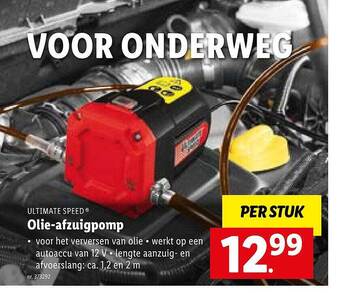 Lidl Olie Afzuigpomp aanbieding