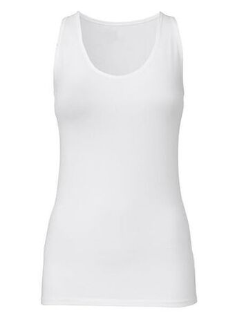 HEMA HEMA Dameshemd Real Lasting Cotton Wit (wit) aanbieding