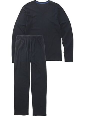 HEMA HEMA Herenpyjama Donkerblauw (donkerblauw) aanbieding