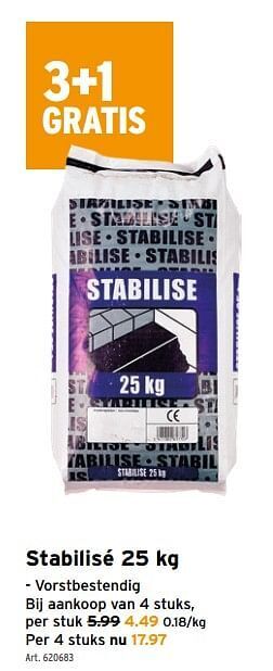 GAMMA Stabilisé aanbieding
