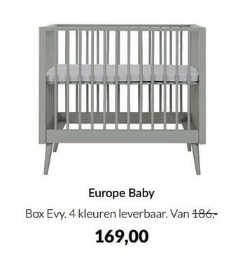 BabyPark Europe baby box evy aanbieding