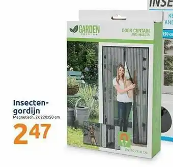 Action Insecten- gordijn aanbieding