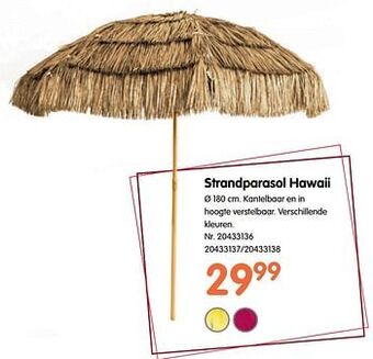 Strandparasol hawaii