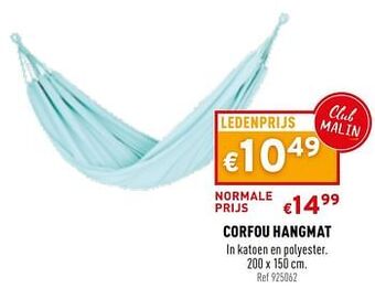 Trafic Corfou hangmat aanbieding