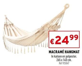 Trafic Macramé hangmat aanbieding