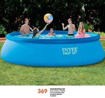 Fun Zwembad easy set aanbieding