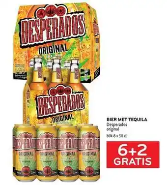 Alvo Bier met tequila desperados 6+2 gratis aanbieding