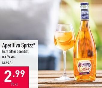 ALDI Aperitivo sprizz aanbieding
