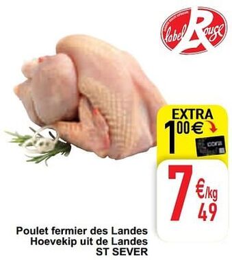 Cora Poulet fermier des landes hoevekip uit de landes st sever aanbieding