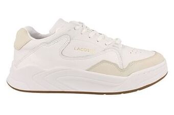Berca Shoes Lacoste Veterschoen Heren Court Slam - Wit aanbieding