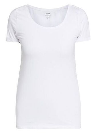 HEMA HEMA Dames T-shirt Wit (wit) aanbieding