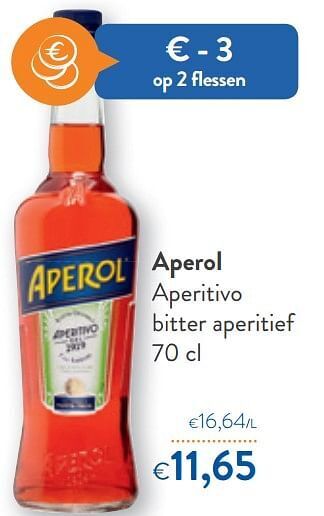 Aperol aperitivo bitter aperitief