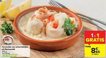 Carrefour Terracotta van scharrolletjes uit normandië aanbieding