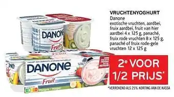 Alvo Vruchtenyoghurt danone 2e voor 1-2 prijs aanbieding