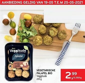 Alvo Vegetarische falafel bio veggitude aanbieding