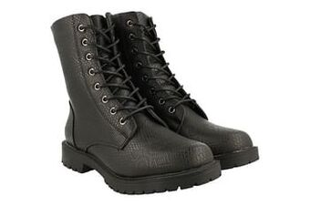 Berca Shoes Mode-Mania Bottine Dames Eco - Zwart aanbieding