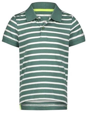 HEMA HEMA Kinderpolo Strepen Groen (groen) aanbieding