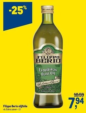 Filippo berio olijfolie extra zuiver