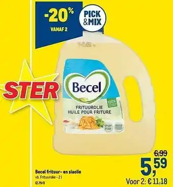 Becel frituur- en slaolie frituurolie