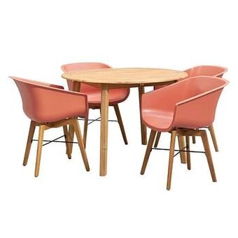 Hartman Le Sud tuinset Amalia Dijon - terracotta - 5-delig - Leen Bakker