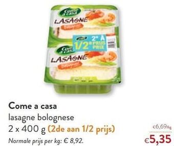 Come a casa lasagne bolognese