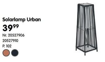 Fun Solarlamp urban aanbieding