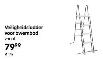 Fun Veiligheidsladder voor zwembad aanbieding