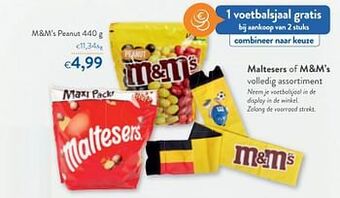 OKay M+m`s peanut aanbieding